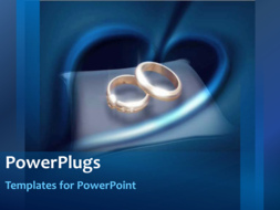 PowerPoint Template - Wedding rings